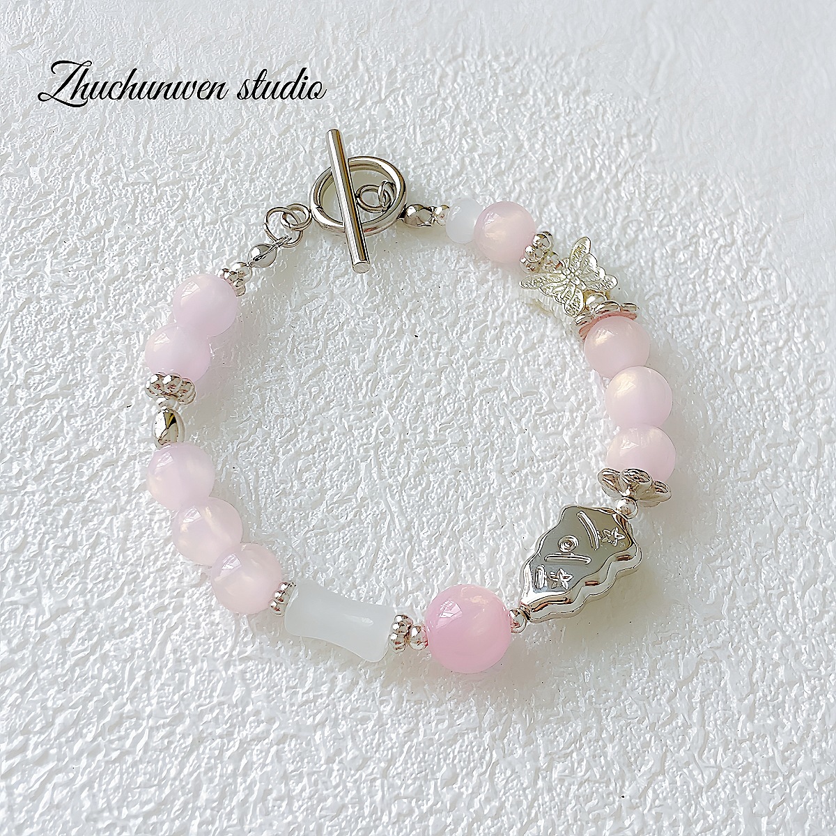 【 Silver ccb Series 】 Versatile and affordable basic beaded beads, flower heart scattered beads, diy handcrafted beading material pic 5
