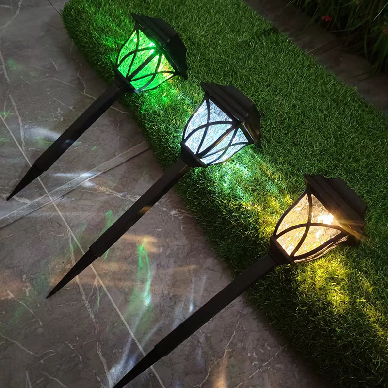 热销太阳能草坪灯家用庭院网格灯户外防水光感花园方格灯室外夜灯详情12
