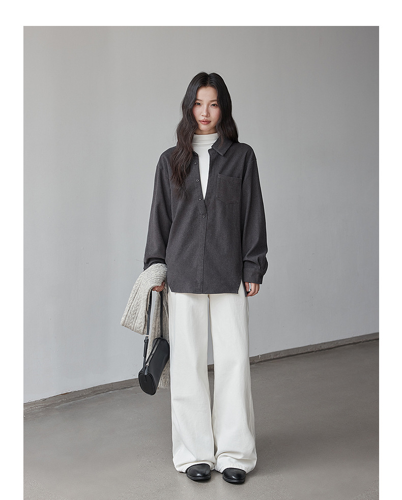 【 Denim Simple】 Ge Ming Korean Commuter straight-leg jeans for Women 2025 Autumn New Style Long Pants N732C pic 39