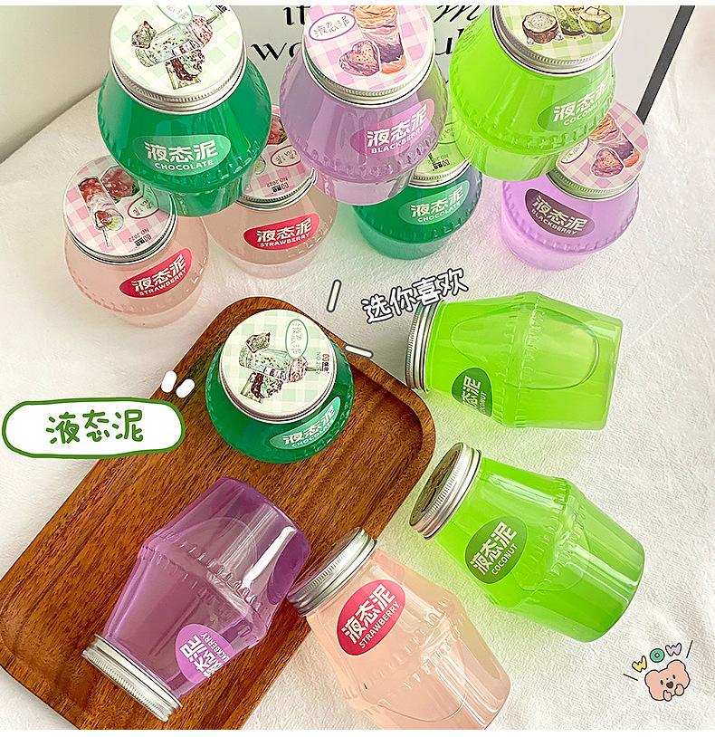 网红直播水晶泥解压起泡胶不粘手抱抱奶液态泥网红瓜尔胶摆摊玩具详情6