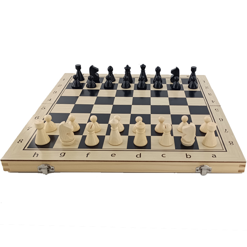 39cm international chess board game toy, game entertainment party, wooden factory direct sales and wholesale, portable and foldable pic 9