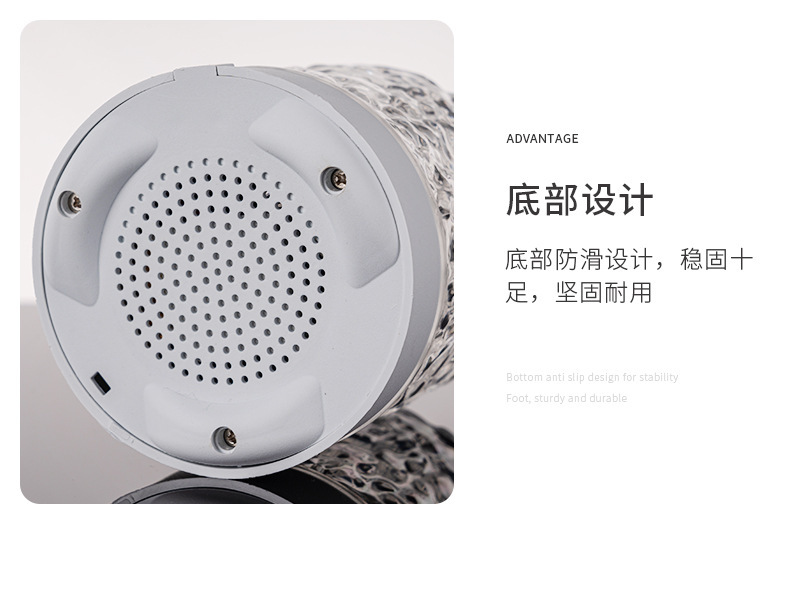 网红款水波纹氛围灯小夜灯创意女生礼物床头卧室火焰极光动态台灯详情14