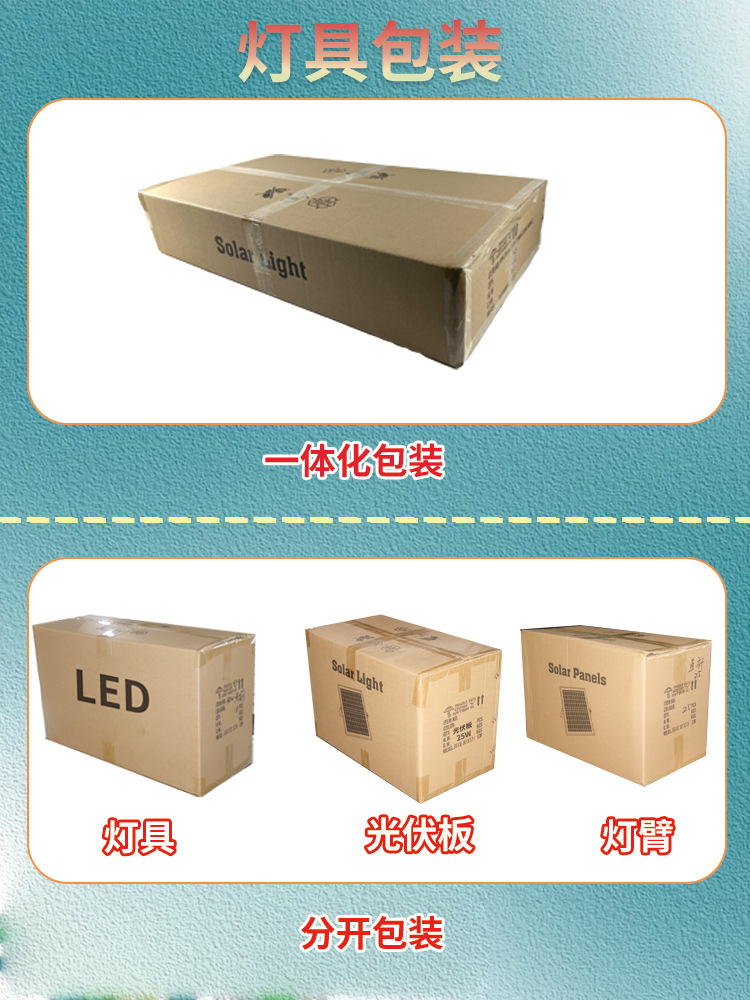 Solarlight新农村LED庭院壁灯户外照明家用工程太阳能路灯亮剑详情28