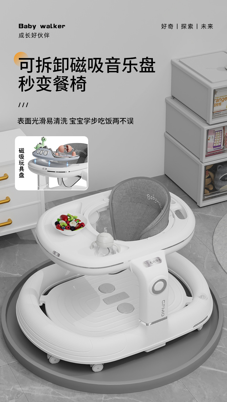 学步车防o型腿婴儿多功能防侧翻手推车宝宝可坐可推学行车起步车详情16