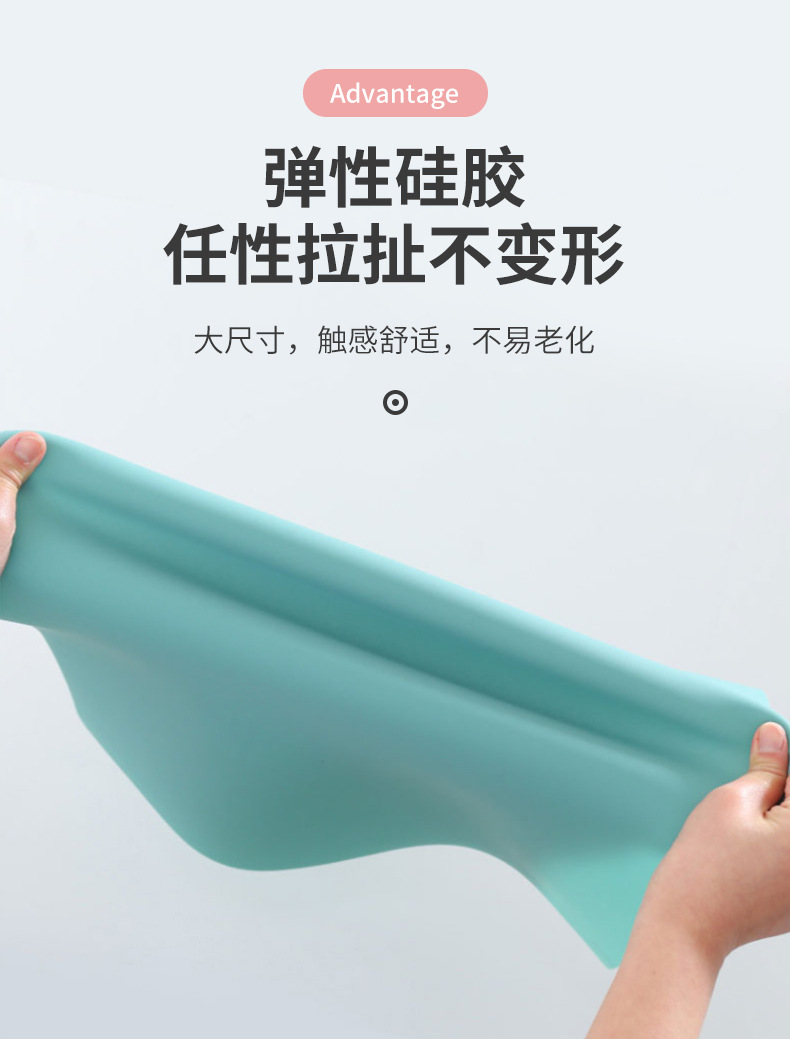 厂家现货食品级长方形餐垫杯垫可折叠收纳西餐垫防滑隔热桌垫详情3