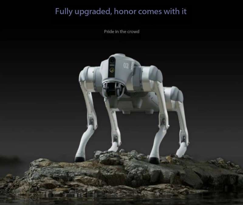 ai机器狗 四足机器人 消防机器狗，表演机器狗，导购机器人 陪伴详情1