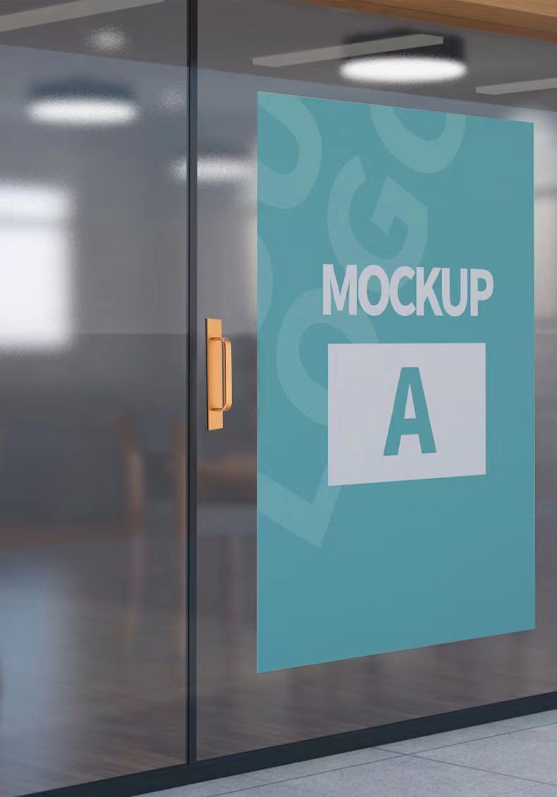 免打孔门窗拉手自粘现代简约房门玻璃门铝合金门浴室门推拉门拉手详情23