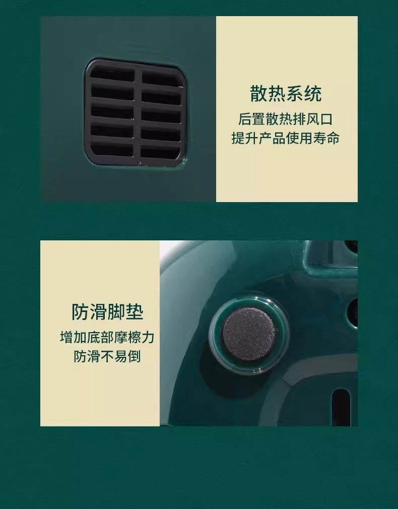 A new type of smart, multi-functional, low-oil and healthy home rotary knob electric oven for air fryers pic 27
