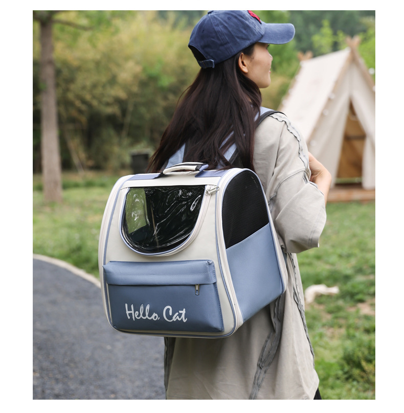 宠物包大容量外出便携猫包可折叠双肩宠物背包太空舱猫用宠物用品详情19