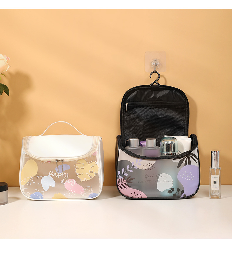 Factory direct sales cross-border exclusive new toiletry bag, cosmetics storage handbag style travel toiletry bag pic 16