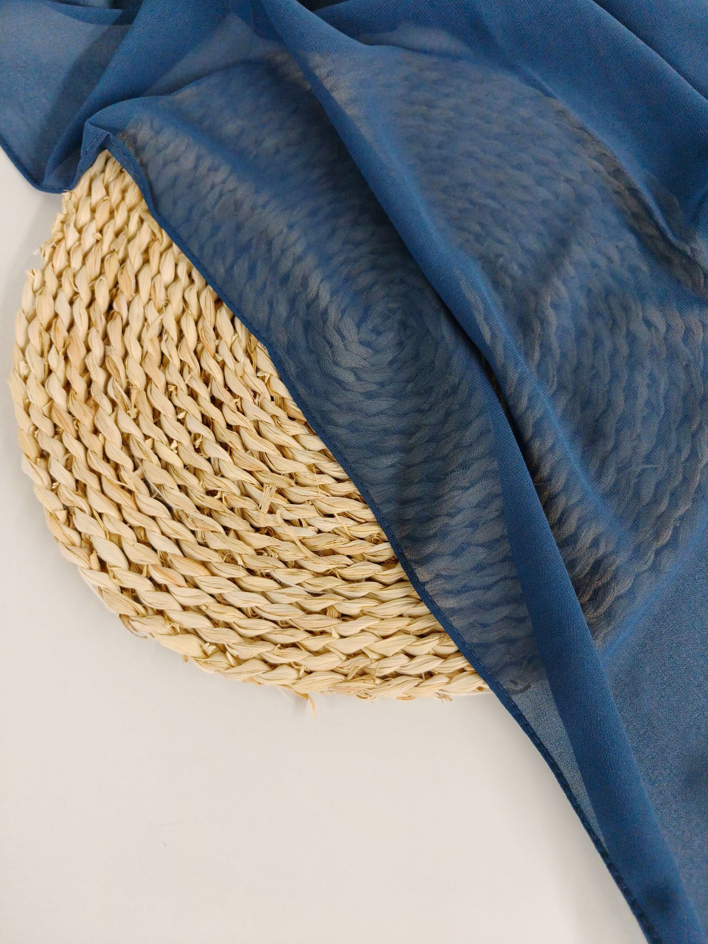 132S en stock solo color perla chiffon pañuelo de burbuja turbante para mujeres pañuelo largo bufanda seda para mujeres 70*180 oriente medio turbante pic 9