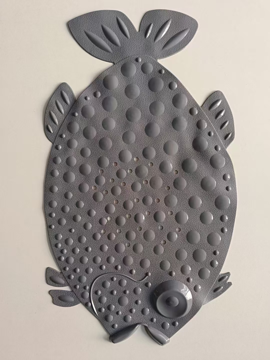 Forma de pescado almohadilla de baño resistente al agua almohadilla de baño larga de color sólido almohadilla de masaje suave espinilla antideslizante almohadilla de baño ventosa pic 11