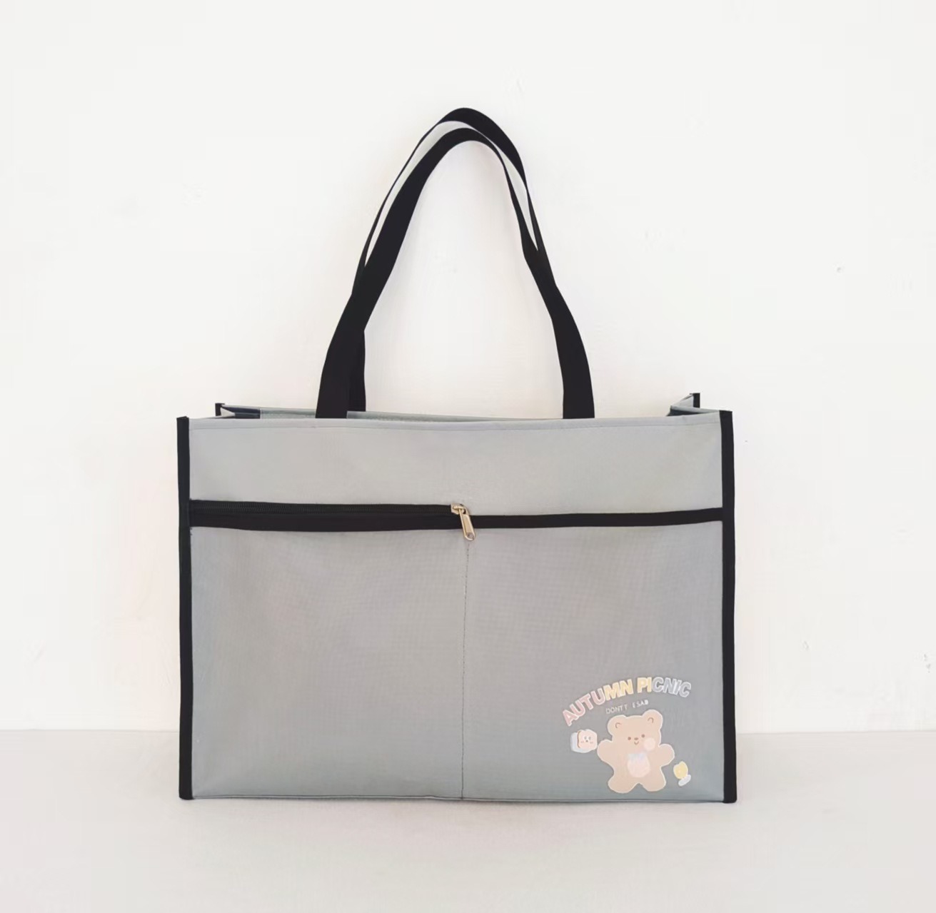 A3 art bag for primary school students, large-capacity waterproof Oxford cloth handbag pic 1