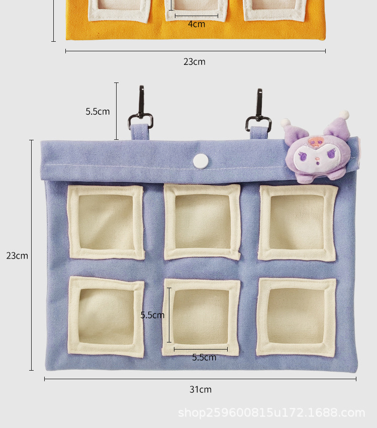 兔子帆布草袋布艺草架大容量不漏草防抓耐咬龙猫豚鼠小型萌宠用品详情7