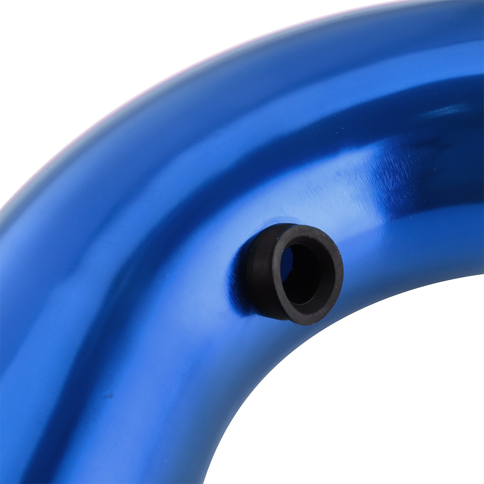 Automotive aluminum alloy cold air intake pipe kit 76mm high-flow air intake mushroom head universal kit pic 6