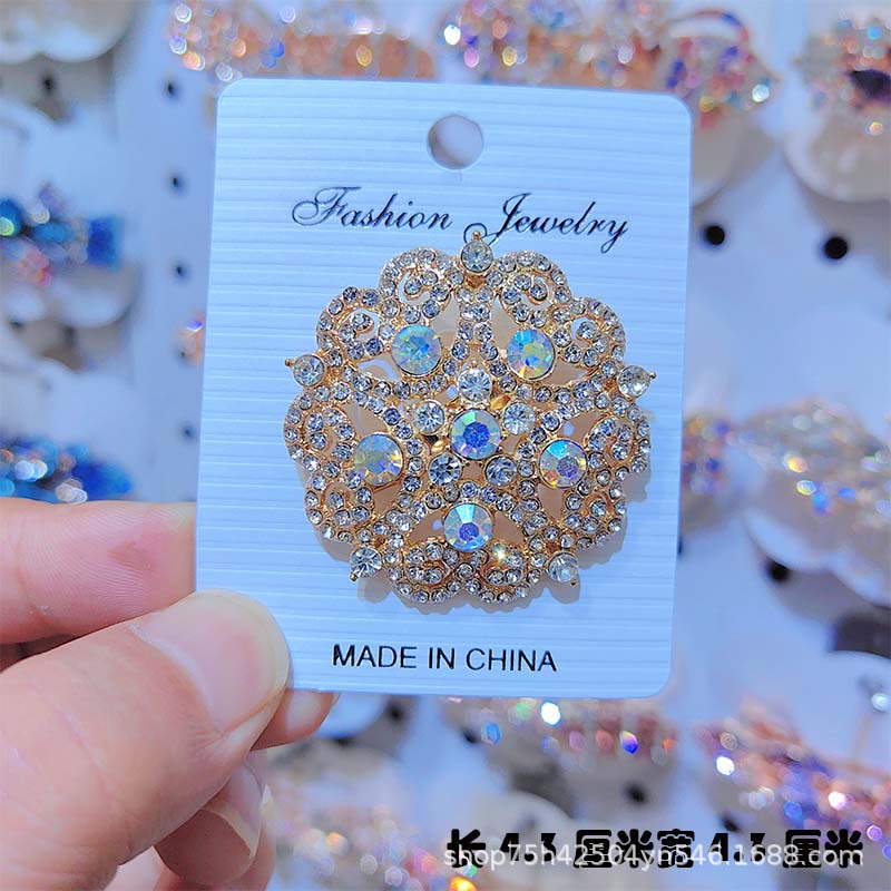 蝴蝶合金饰品高级感简约百搭高档胸针防走光别针胸花衣饰配饰批发详情22