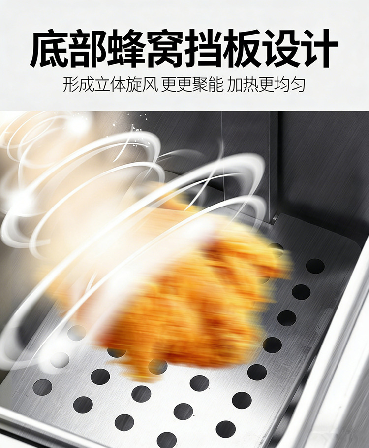 Direct sales from the source factory of stainless steel desktop single-cylinder fryers with lifting capacity and intelligent electric fryers for commercial use pic 6