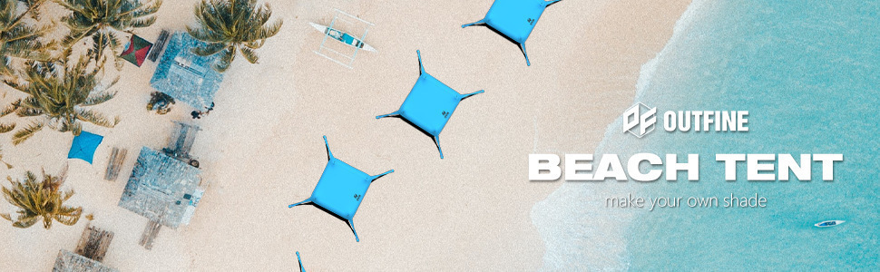 海边沙滩天幕沙滩挖沙帐篷莱卡遮阳防晒棚户外公园海边钓鱼露营篷详情6