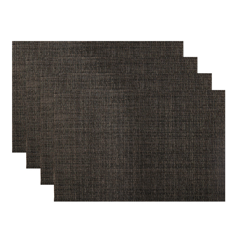 日式简约餐垫西餐垫家用酒店桌垫餐桌垫杯垫碗垫编织防烫隔热垫详情11