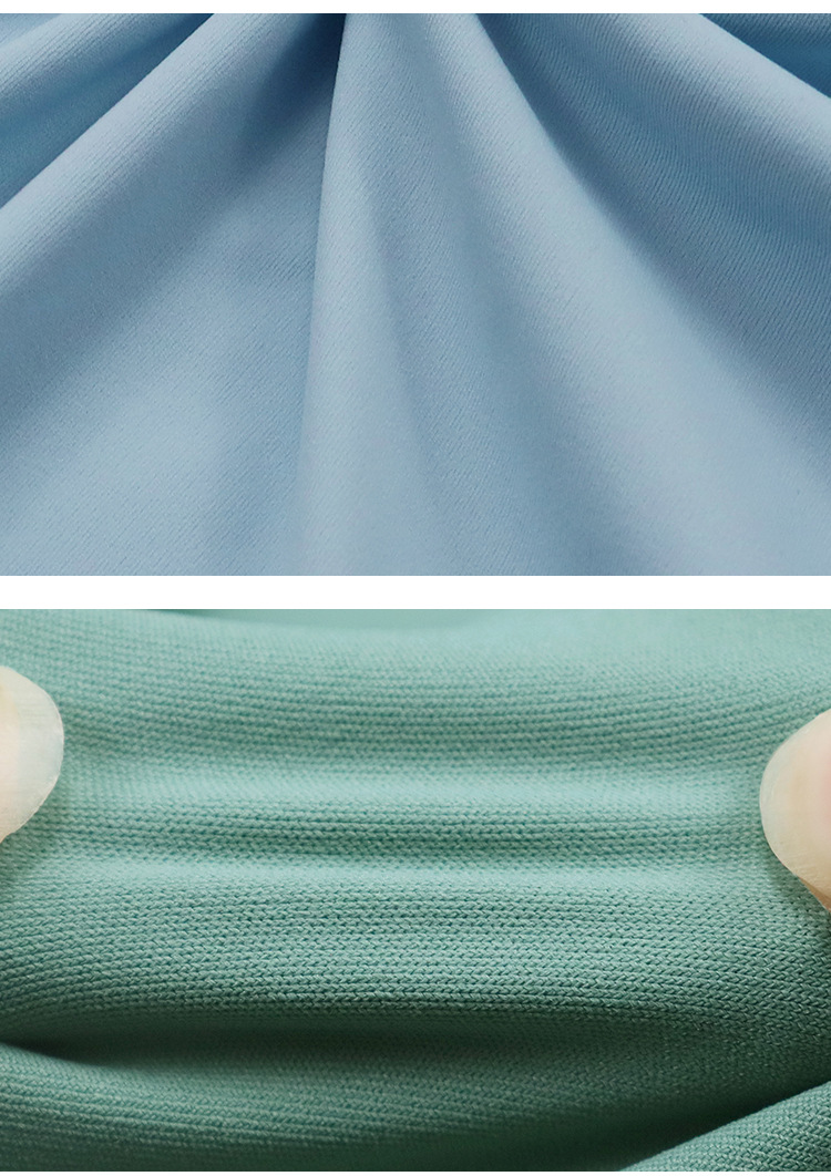 现货双面锦加氨纶150cm高弹力布lulu瑜伽服面料裸感运动针织布料详情10