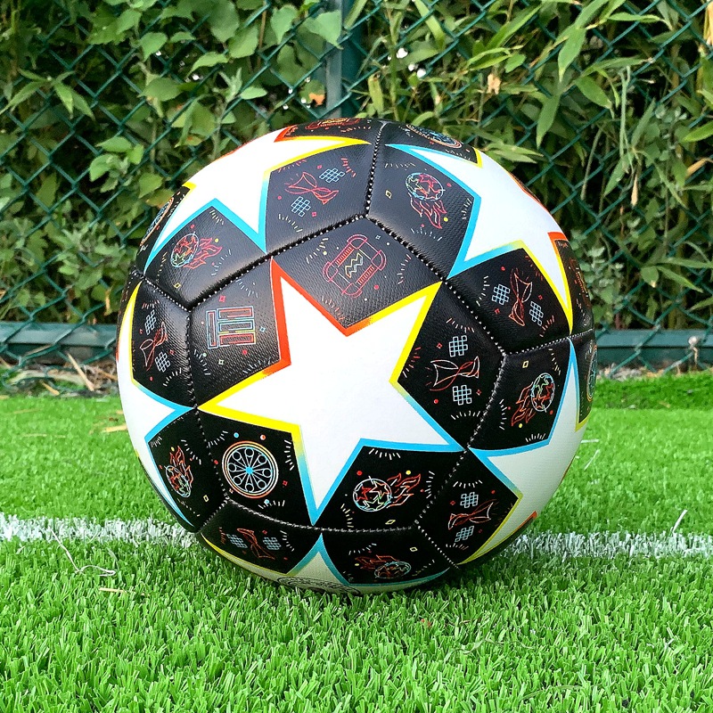 足球5号世界杯欧冠英超加厚训练比赛用球中学生football机缝批发详情18