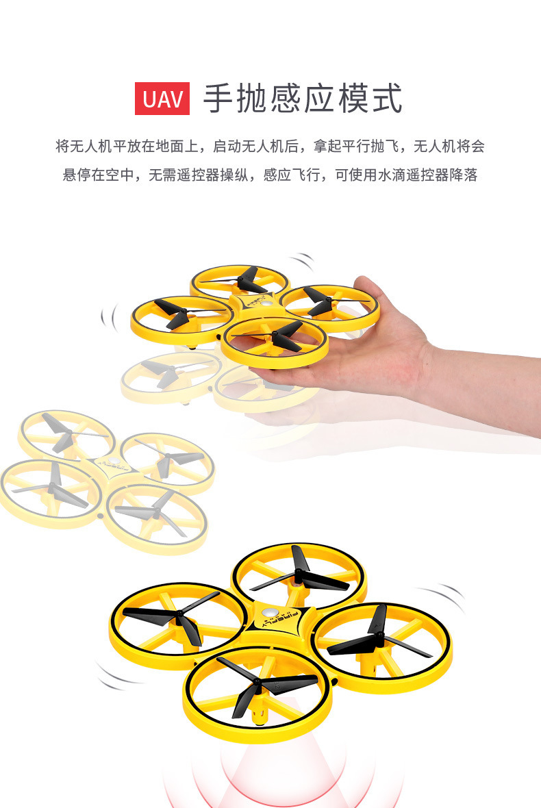 ABS plastic remote-controlled aircraft, remote-controlled fighter jets, high-quality quadcopters, foam drones pic 73
