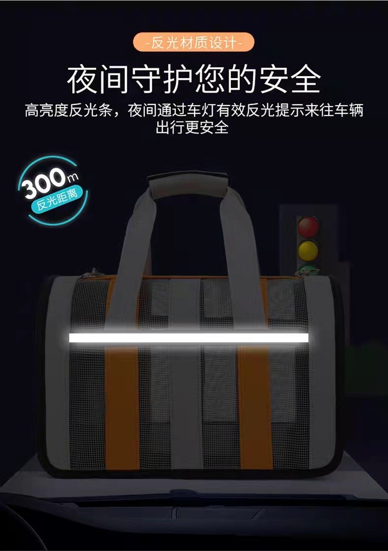 猫包猫咪外出宠物背包大空间折叠透气户外便携手提宠物包宠物用品详情18