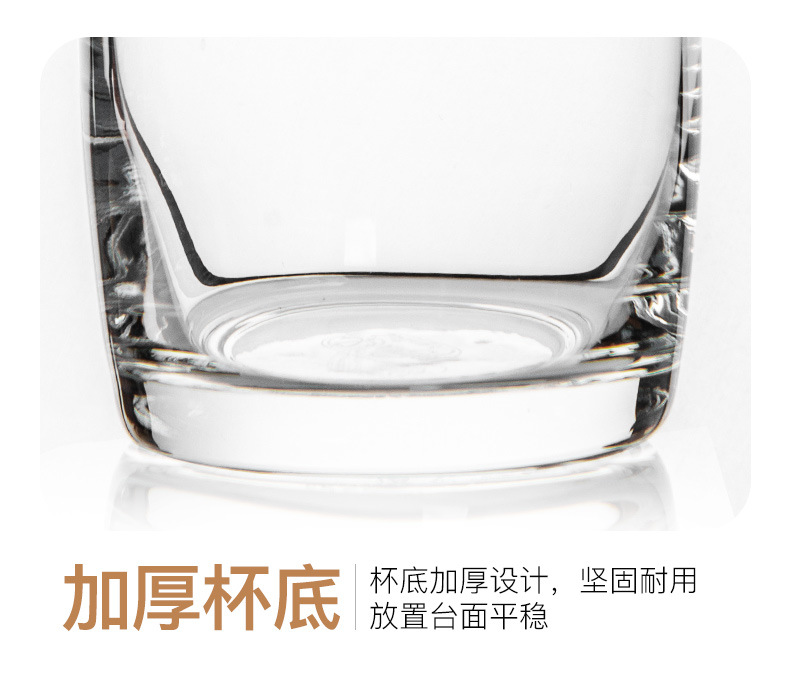 Czech imported lead-free crystal glass cups, household water cups, milk cups, beverage cups, juice cups, hotel cups wholesale pic 18