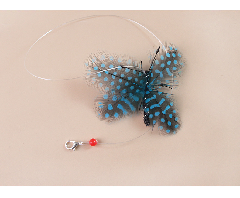 亚马逊新款仿真昆虫逗猫棒替换头猫咪解闷自嗨玩具逼真昆虫替换头详情9