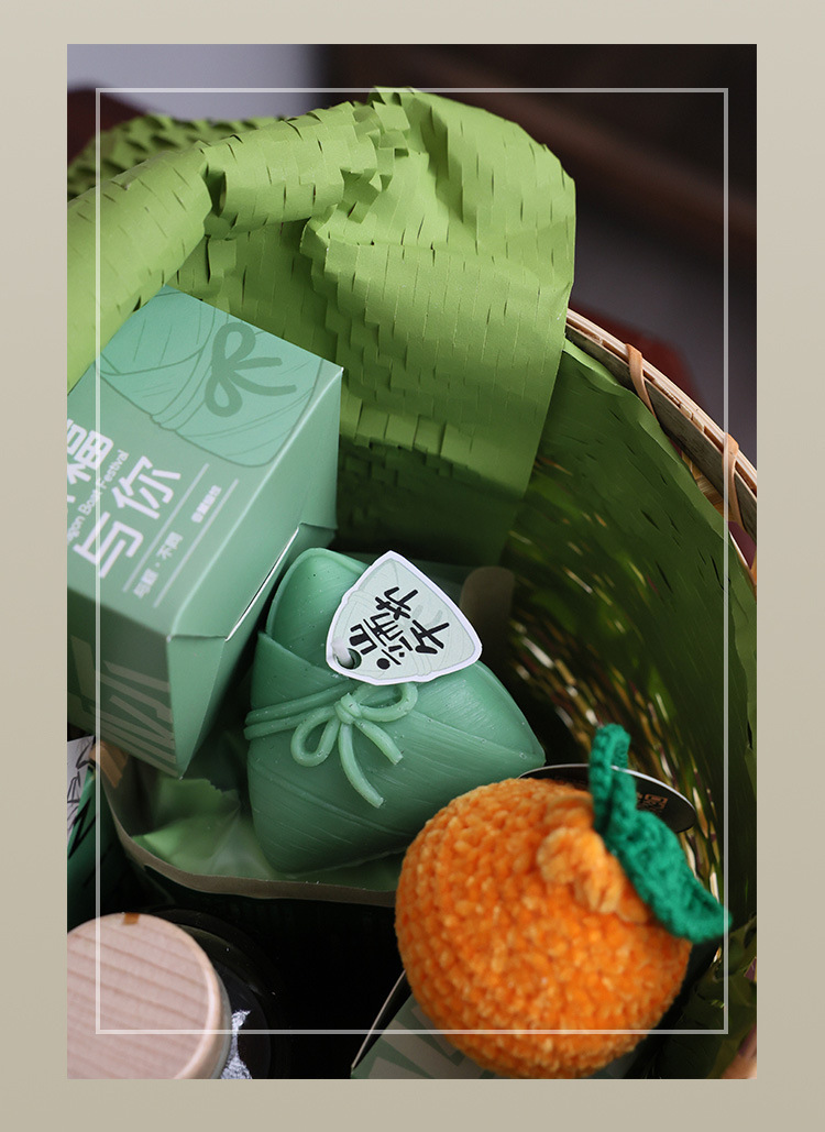 端午节香薰蜡烛粽福与你手工创意造型伴手礼批发员工福利拍摄道具详情7