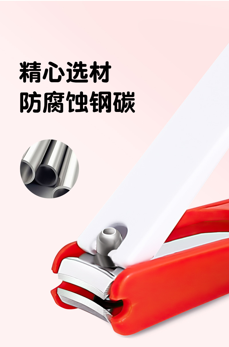 Sanrio officially authorized nail clippers, cute cartoon toe trimming, small and portable, splash-proof Hello Kitty nail clippers pic 5