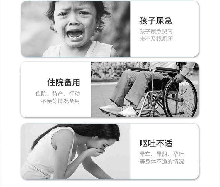 一次性汽车应急尿袋车载集尿袋站立小便袋便携旅行跨境小便神器女详情9