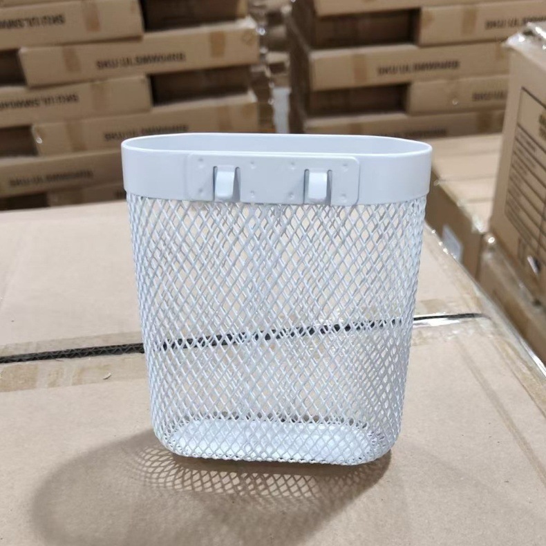 定制洞洞板配件挂钩免打孔墙面收纳三件套网篮置物架挂篮收纳篮详情8