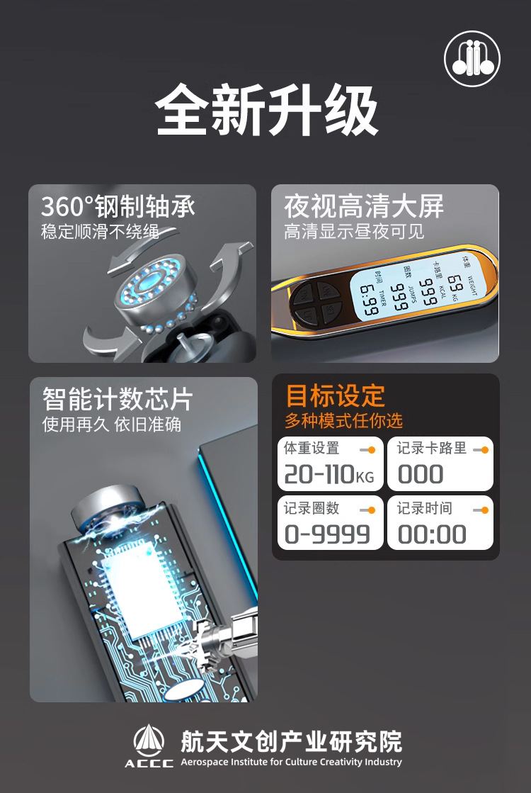 TOPVIP运动力跳绳TV311007 311008 311009详情3