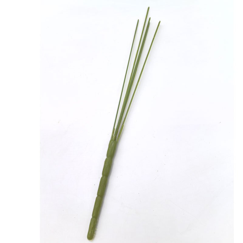 花枝五头40厘米箭头光杆仿真绿植多功能把束枝头配件办公文化园艺仿真枝叶装饰详情10