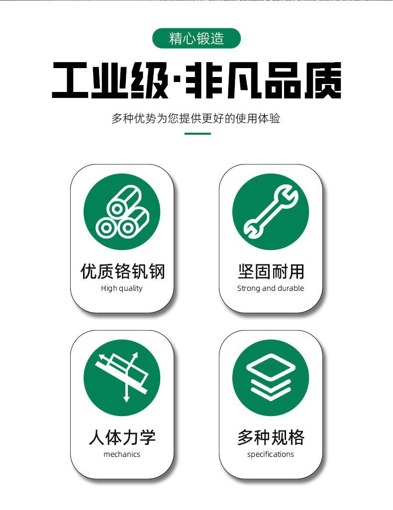 一件代发快速套筒棘轮扳手大中小飞双向万用汽修工具扳工业级72齿详情2