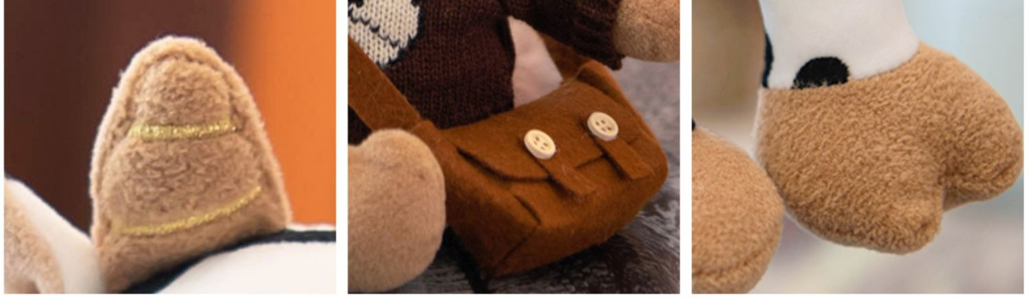 Cute cow figurines, plush toys of calves, Chinese zodiac cows, trendy dolls, New Year gifts, and birthday gifts for girls pic 6