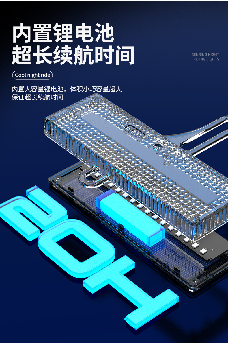 Bicycle tire light, Wind and Fire Wheel night riding induction type solar bicycle tire wire light spoke light 16LED pic 6