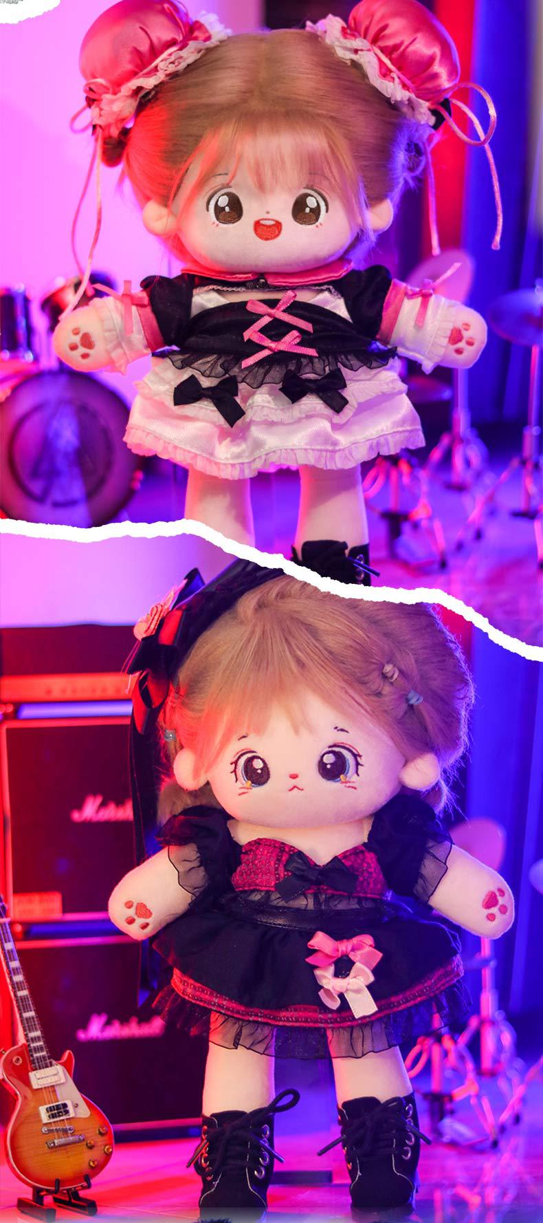 正品20CM棉花娃娃衣服运动风休闲棒球服可爱换装玩偶送女生礼物详情7