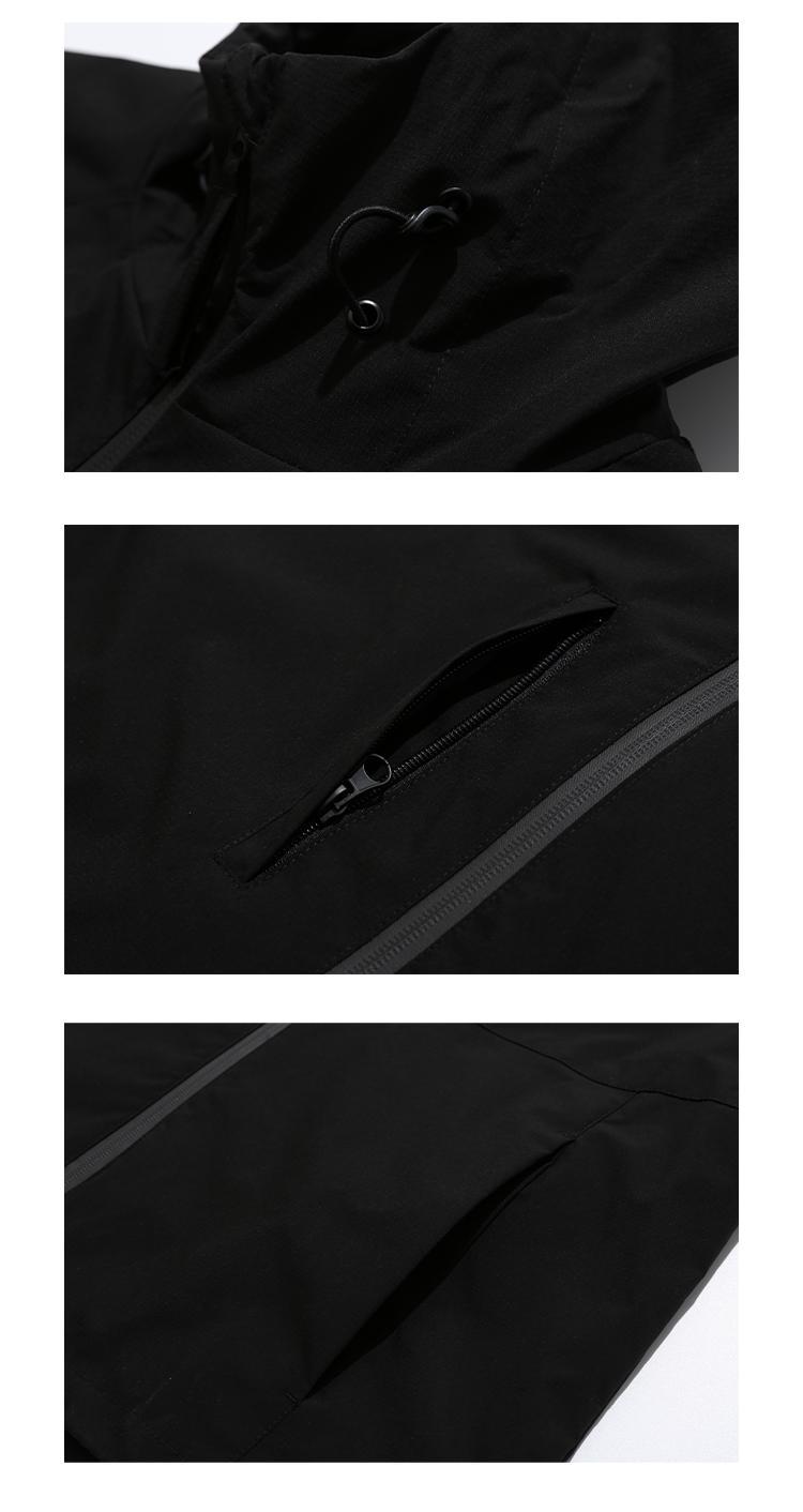 Teflon DuPont three-proof outdoor Teflon waterproof Down jacket for men and women, hoodie jacket for couples in Spring and Autumn 2023 pic 10