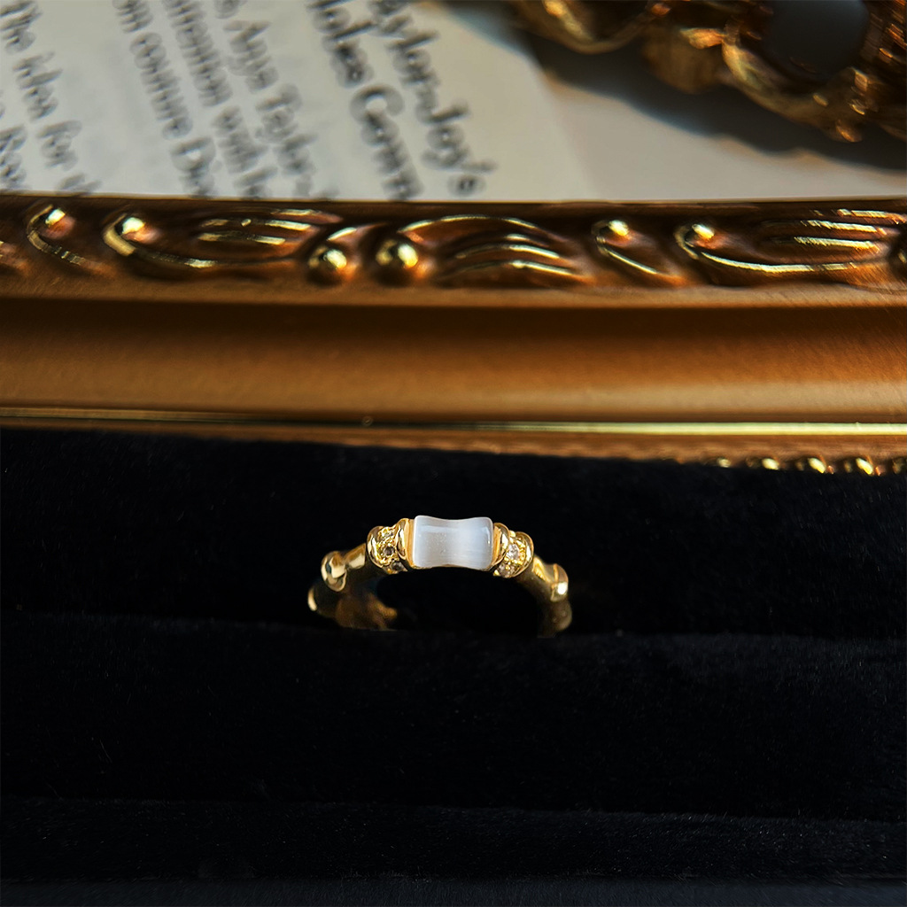 Court Night Banquet ~vintage Mid-style enamel drop glaze ring, retro artistic index finger ring, niche light luxury jewelry pic 38