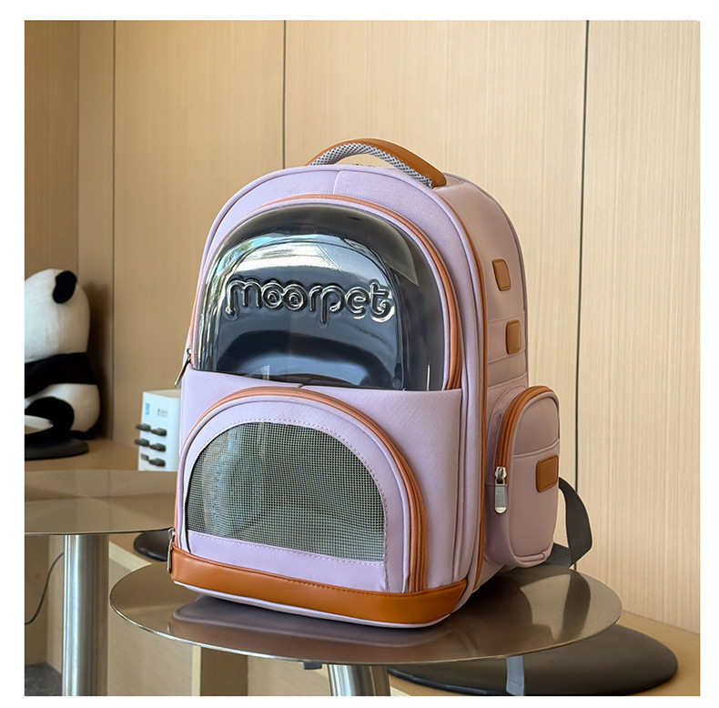 Factory direct supply cat bags and pet bags: Porous, breathable, portable, with large capacity for both shoulders and one shoulder to carry pic 26