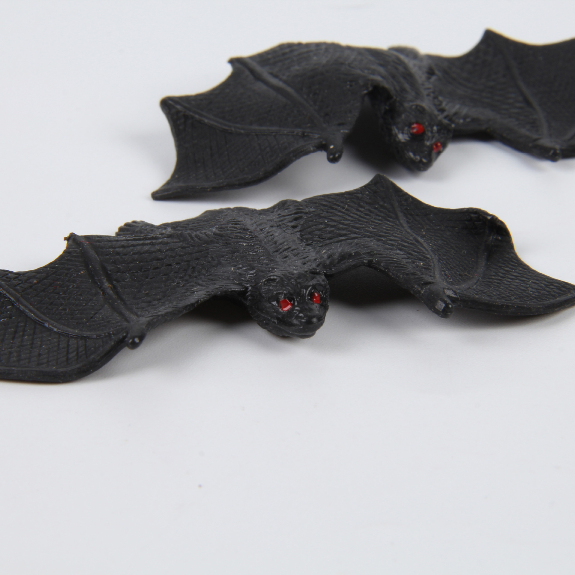跨境立体蝙蝠鬼节酒吧KTV布置万圣整蛊道具迷你仿真软胶蝙蝠玩具详情7