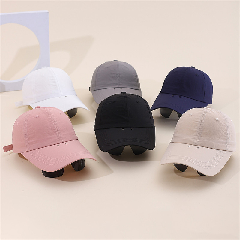 Spring and summer new baseball cap, quick-drying cap, extended brim with sunshade, dual-purpose lightweight sun protection cap, sports fishing cap pic 2