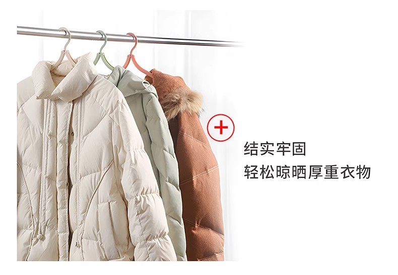 折叠衣架多功能晒衣架防滑户外旅行便携衣架出差家用魔术衣挂详情8
