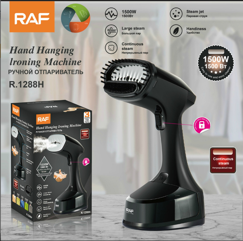 European standard steam iron, portable household small handheld steam iron, steam electric iron, ironing machine, steam machine 1288 pic 5