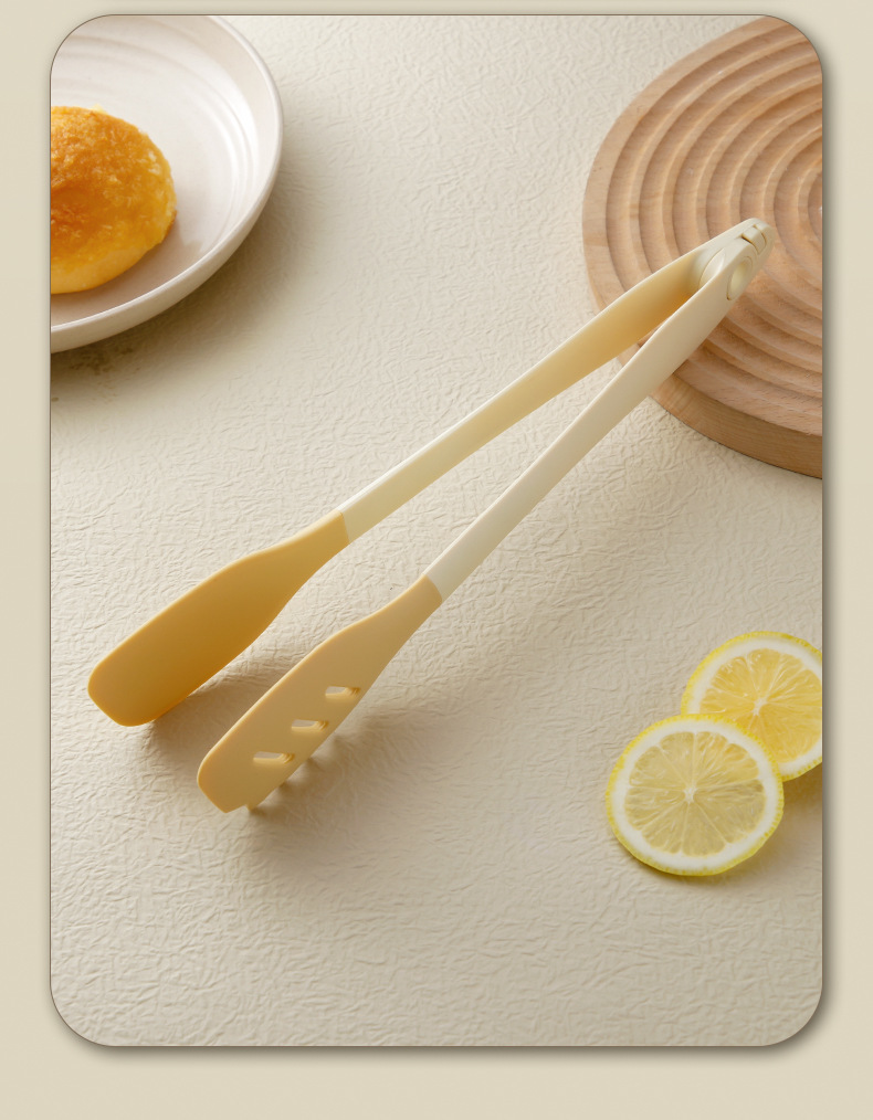 现货硅胶食物夹可拆卸分体厨房果蔬沙拉夹防烫烧烤夹烘培面包夹子详情16