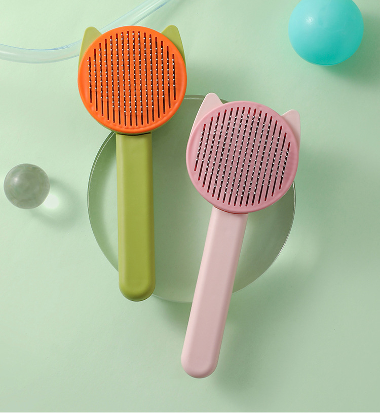 New cross-border best-selling pet combs, cleaning and grooming products, cat hair removal steel needle combs, and dog hair removal brushes are in stock pic 15