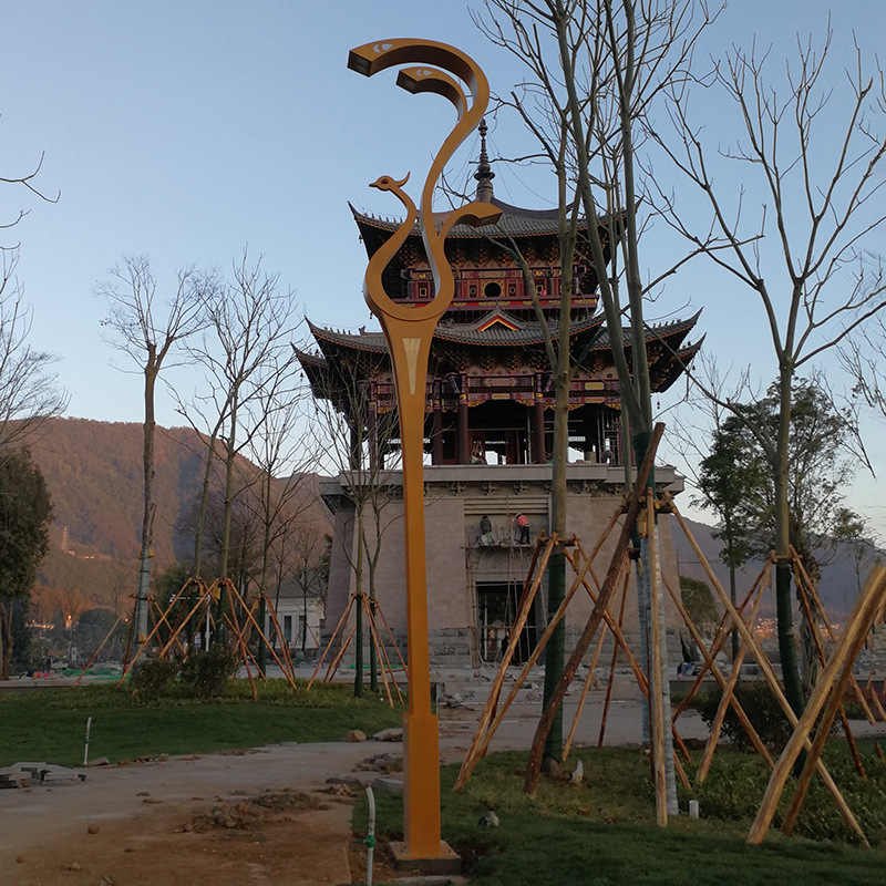 Chinese lanterns, outdoor road lighting lamps, magnolia lanterns, street lamps, municipal engineering, streets, squares, residential areas, parks and landscape lamps pic 3