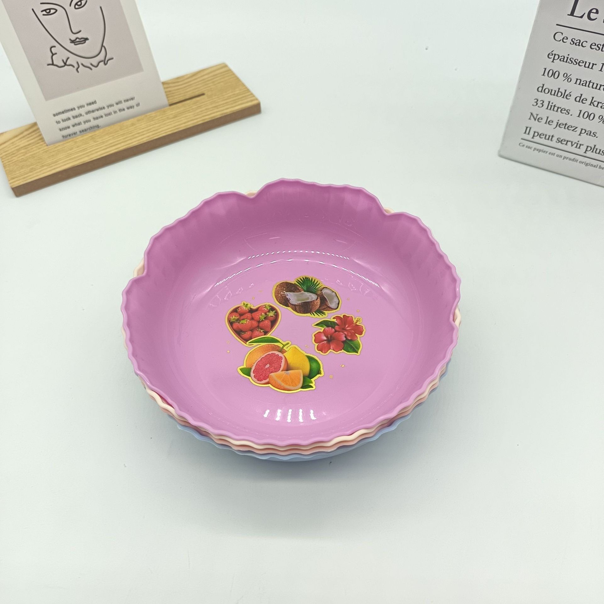 Hot-selling small-sized fruit basins for the living room, dried fruits, peanuts, and sunflower seeds. 1 yuan, 2 yuan. Store purchase, wholesale, and foreign trade pic 5